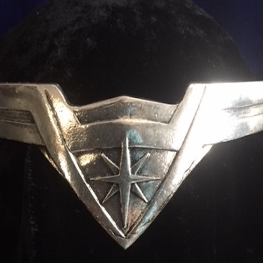 Wonder Woman crown tiara silver lovely